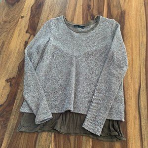 Zara long sleeve top size S